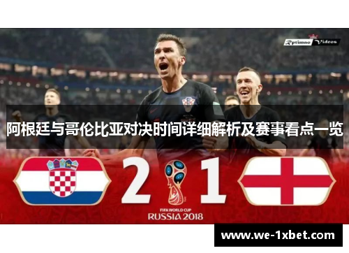 阿根廷与哥伦比亚对决时间详细解析及赛事看点一览